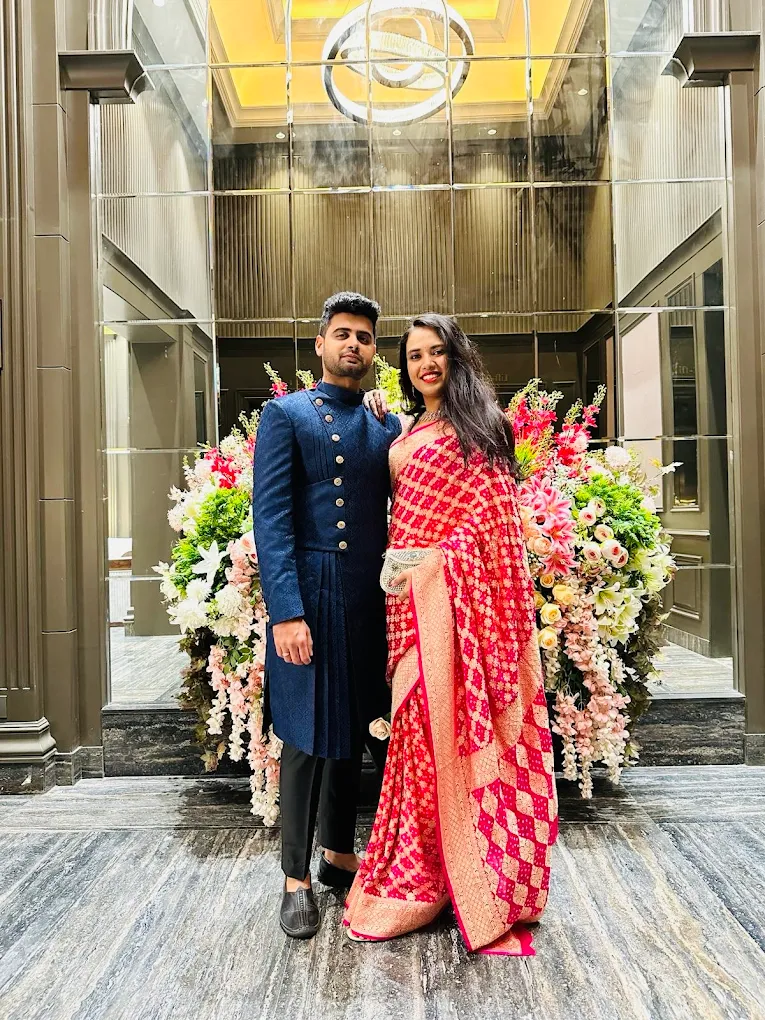 Custom wedding attire by Tailors Raj Brothers